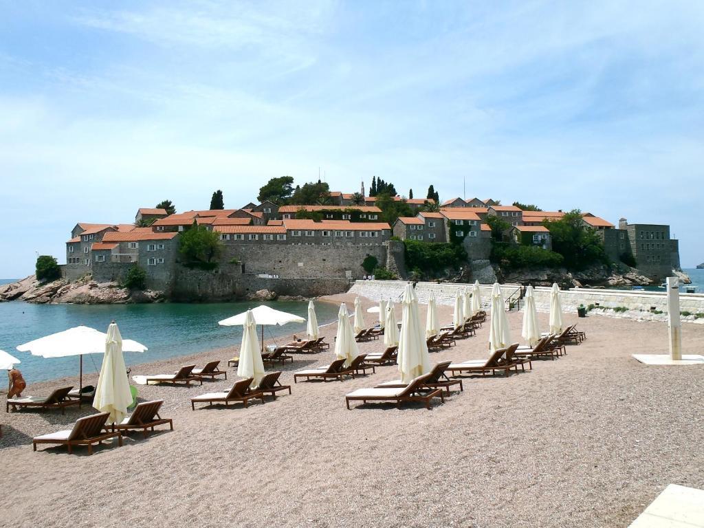 Apartments Vuksic Sveti Stefan Exterior foto